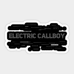 Electric Callboy Line Road Sticker